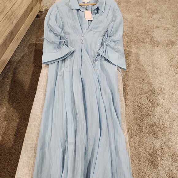 cinq a sept Stylish Coverup M/L soft blue Brand New - Picture 4 of 6